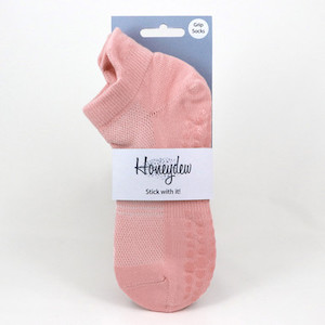 Products: Stick With It - Grip Socks Ankle - Strawberry