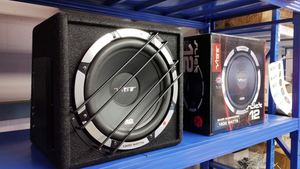 UK BRAND VIBE 12" SUBWOOFER + Performance box + 500W RMS Amplifier