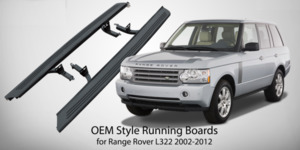 Running Board: Running Board Side Step for   Land Rover Range Rover HSE L322  (2002-2012)