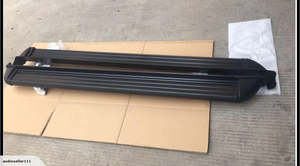 Running Board Toyota: Aluminum Black SIDE STEPS Running Board For Toyota Hilux 2005-2015 Model