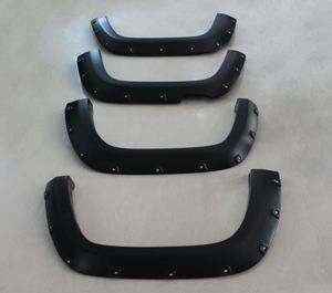 MATT BLACK FENDER FLARE WHEEL ARCH WITH NUT FOR VW AMAROK 2009+