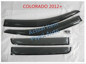 Door Visor / Weather Shield / Monsoon Guard For  FOR COLORADO 2012+ (4 PIECE)