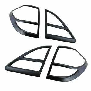 Tail Lamp, Cover Trim Matt Black for MAZDA BT-50 2012+
