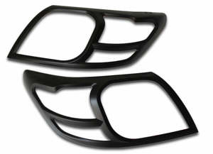 Light Cover: HEADLIGHT HEAD LIGHT Cover for Toyota Hilux 2012-2015 (Matte Black)