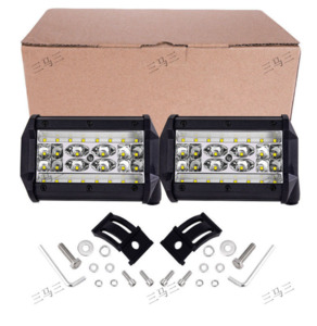 Roll Bar: 2 x spot leds - 28 led 6 inch 12v / 24v  70w Each Spot Lights LED Spot Lights