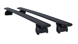 BLACK ALUMINUM ROOF RACK CROSS BAR  FOR Flash Roof Rail