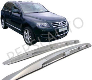Roof Rack: VW Touareg  Aluminium Roof Rails / Roof Racks OEM Style 2002 - 2010