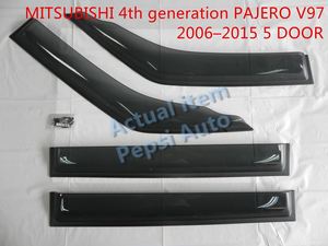 Door Visor 1: DOOR VISOR FOR MITSUBISHI 5 DOOR  PAJERO  2006–2015 (4 PIECE)