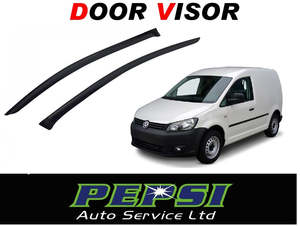 Door Visor / Weather Shield / Monsoon Guard For  VW  CADDY 2010+ (2 DOOR)