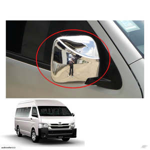 Hiace Van Parts Hiace: HIACE Chrome Wing Mirror RIHGT  FOR Toyota Hiace Black 2005 - 2018
