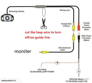 Camera Alarm: Best 12V ~ 24V  rear view Exterior Waterproof camera for Trucks / Bus