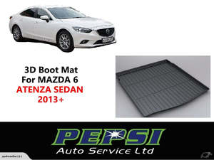Cargo Cover: 3D Boot Liner / Cargo Mat for MAZDA6 MAZDA 6 ATENZA SEDAN 2013+