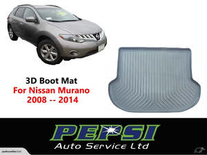 3D Boot Liner / Cargo Mat / Trunk liner Tray for Nissan Murano 2008  -- 2014