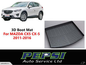 3D Boot Liner / Cargo Mat / Trunk liner Tray for MAZDA CX5 CX-5 2011 --- 2016
