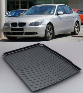 3D Boot Liner / Cargo Mat / Trunk liner Tray for BMW 5 SERIES E60 SEDAN 2004–09