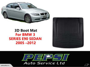3D Boot Liner / Cargo Mat / Trunk liner Tray for BMW 3 SERIES E90 SEDAN 2005 –12