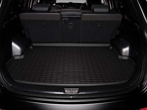 3D Boot Liner / Cargo Mat / Trunk liner Tray for Hyundai Santa Fe 7 seater 2013+