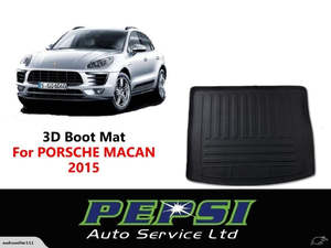3D Boot Liner / Cargo Mat / Trunk liner Tray for  PORSCHE MACAN 2015 - Current