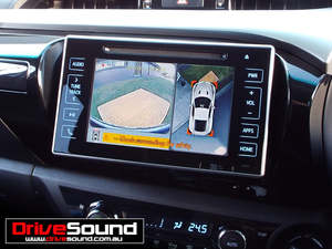 Installation: 360 Degree camera parking system with installation