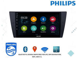 PHILIPS 2005-2012 BMW 3 Series E90 E91 E92 OEM 9 Inch  GPS NAV ANDROID STEREO - &hellip;