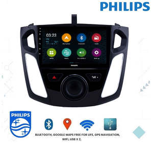 PHILIPS Wireless Carplay / Android Auto - Ford FOCUS 2012-2015 9 Inch  GPS NAV