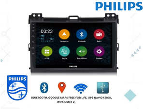 Philips Oem Gps Toyota: Philips - Suit for   Toyota PRADO 120 2002-2009  OEM 9 Inch  GPS NAV ANDROID STEREO  BLUETOOTH - Camera in