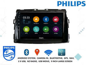 Philips Wireless Carplay Android - Suit for  TOYOTA ESTIMA / PREVIA 2006+ GPS NAV STEREO
