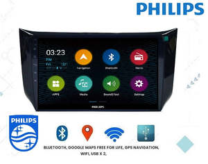 Philips Oem Gps Nissan: PHILIPS --  NISSAN BLUEBIRD SYLPHY 12 - 16   ANDROID STEREO OEM  Car GPS  Nav BT 9 INCH BT HEADUNIT
