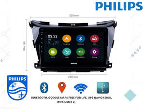 PHILIPS -  PHILIPS --  NISSAN NP300  NAVARA ANDROID STEREO OEM  Car GPS  Nav BT &hellip;