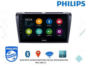 Philips Oem Gps Mazda: PHILIPS - Mazda 3 AXELA 04 - 08 OEM 9 Inch  GPS NAV ANDROID STEREO - BLUETOOTH - Camera in