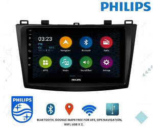 Philips Oem Gps Mazda: PHILIPS - Mazda 3 AXELA 09-12 OEM 9 Inch  GPS NAV ANDROID STEREO - BLUETOOTH - Camera in