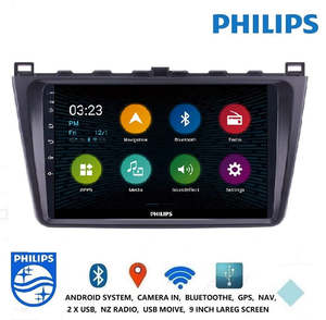Philips Oem Gps Mazda: Philips - Mazda MAZDA 6 ATENZA 2009-2013  OEM 9 Inch  GPS NAV ANDROID STEREO - BLUETOOTH - Camera in