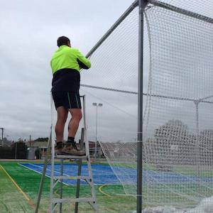 Outdoor Net Installation