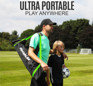Flex Goals Ultra Portable: Kickster Elite Goal 2m x 1m