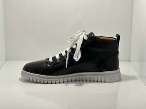 Ankle Boots: Clarise Leather Boot Zip & Lace EOS