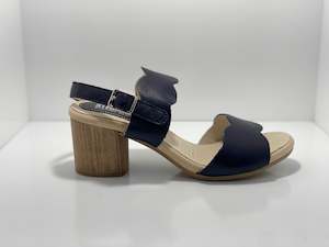 Essy Stegmann Sandal with Natural Heel
