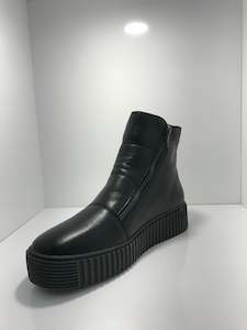 Stegma: Delicious Leather Twin Zip Boot