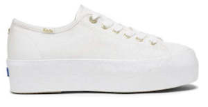 Hinako: Keds Kate Spade Faille Logo Sneaker WF65104