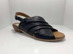 Hinako 1: Dakota Hinako Sling Back Leather Sandal