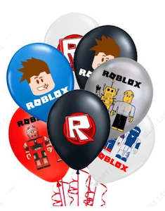 Rowblocks balloons (10 pack) - Set B