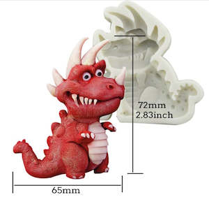 Dinosaur: Spikey dinosaur silicon mould