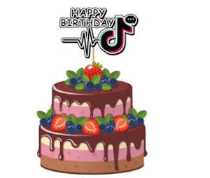 Tick Tock Cake topper - Style A