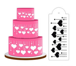 Stencils: Cake Stencil - CST0010