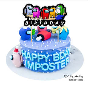 Among Imposte: Among Imposter cake topper (style C)
