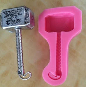 Superheroes: Thundergod Hammer silicon mould