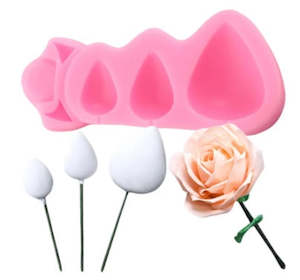 Floral: Flower Bud Silicon Mould