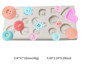 Bits: Button silicon mould