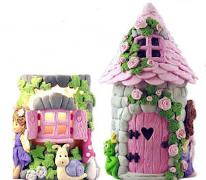 Characters: 3 pcs Fairy door silicon mould