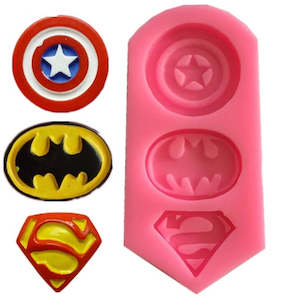 Superhero Logo silicon mould