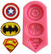 Superhero Logo silicon mould